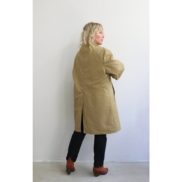 1960's Vintage Towncraft Houndstooth Overcoat // Men's LG to XXL Women's XL XXL - Picture 9 of 10